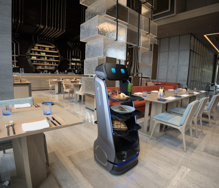 KEENON DINERBOT T9 KEENON DINERBOT T9 pro im Restauranteinsatz